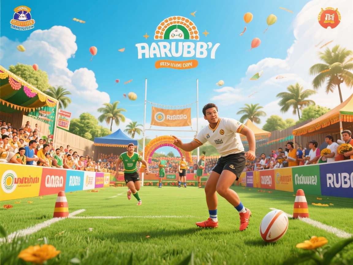 Backyard Rugby India - Indian Festival Events Backyard Rugby India showing Diwali special event with fireworks